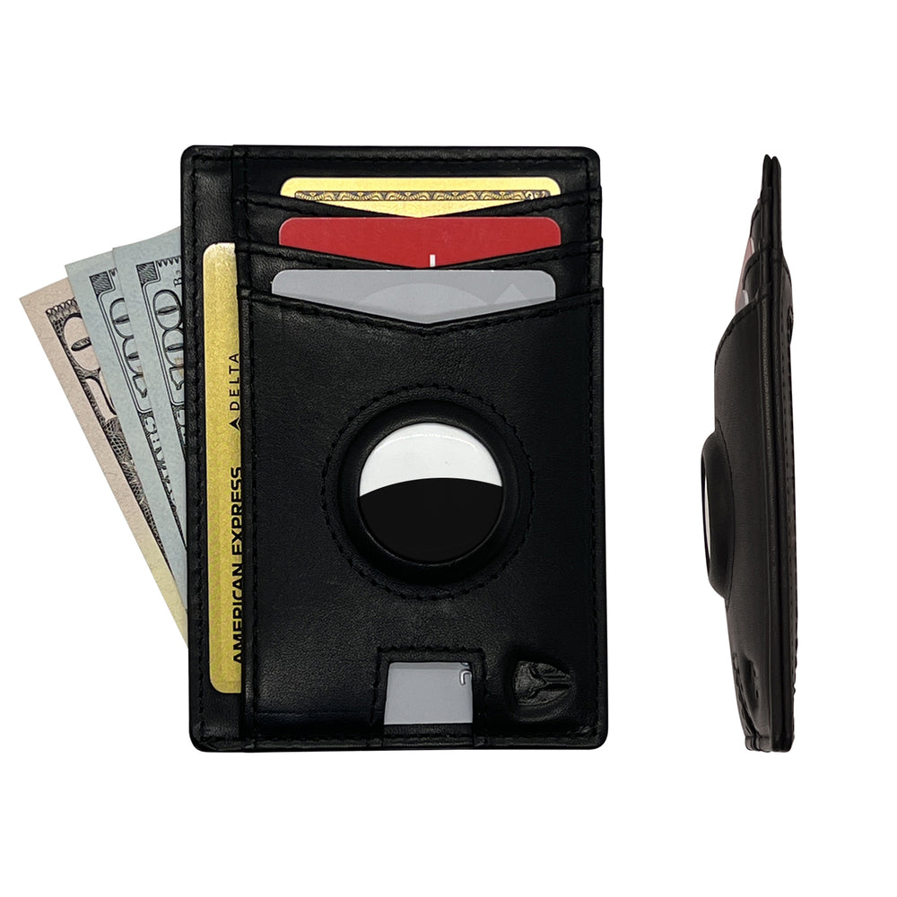 Minimalist AirTag Wallet, Order a Slim AirTag Leather Wallet with RFID  Blocking Technology